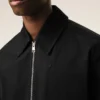 Veste zippée Ami De Cœur en coton noir